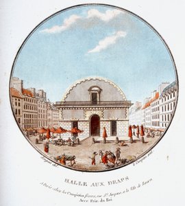 I prittoresque utsikt över huvudbyggnaderna i Paris av sergeant av Antoine Louis Francois Sergent Marceau