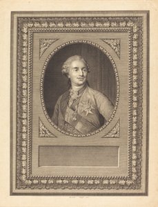 Ludvig XVI, kung av Frankrike av Antoine Louis Romanet after Joseph Siffred Duplessis