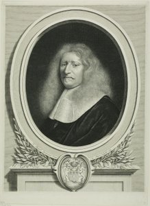 Porträtt av Guillaume de Brisacier av Antoine Masson