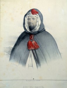 Porträtt av Abd El-Kader (Abd-El-Kader