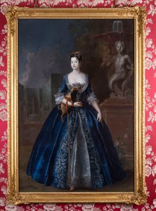 Anna Orzelska (1707-1769) av Antoine Pesne