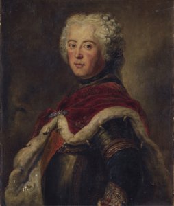 Porträtt av Fredrik II av Preussen 17121786 av Antoine Pesne