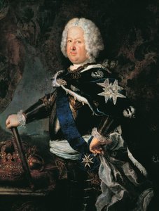 Porträtt av Stanislaw I Leszczynski (Lviv av Antoine Pesne