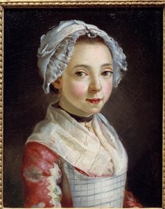 Den unga piga. Målning av Antoine Raspal (1738-1811)