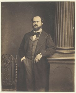 Untitled (Man Standing, en Face) av Antoine Samuel Adam Salomon