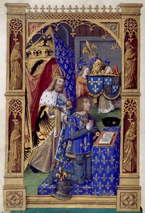 Ludvig XII av Frankrikes timbok för Karl VIII, kung av Frankrike, mellan 1494 och 1496