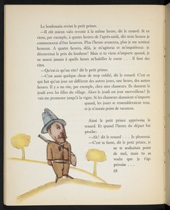 Hunter, illustration från "Le Petit Prince" av Antoine de Saint-Exupéry