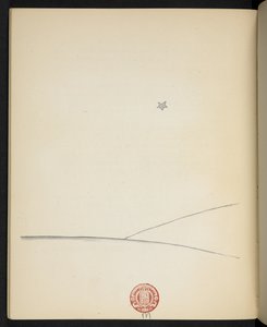 Stjärna, illustration från "Le Petit Prince" av Antoine de Saint-Exupéry