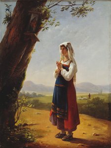 Bonde på den romerska landsbygden