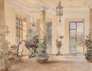Sala Terrena i ett litet slott av Anton Altmann