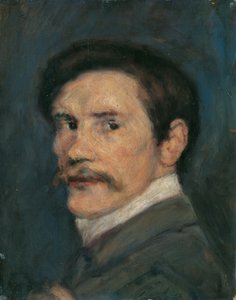 självporträtt av Anton Arpad Schuster