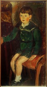 Sonen Peter (sittande)