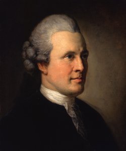 Läkaren och filosofen Johann Georg, riddare von Zimmermann av Anton Graff