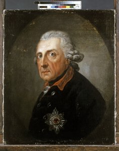 FRIEDRICH II av Preussen "Den store" Kung av Preussen.(1712-1786).