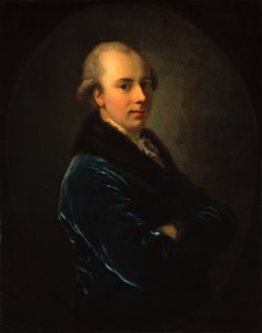 Georg Friedrich von Martens av Anton Graff