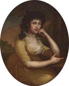 Tyska: Bildnis Dorota Czartoryska, geb. Jabłonowska Porträtt av Dorota Czartoryska född Jabłonowska av Anton Graff