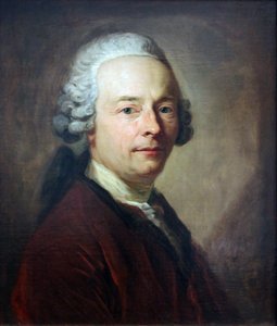 Portrait of Karl Wilhelm Ramler (1725-1798) av Anton Graff