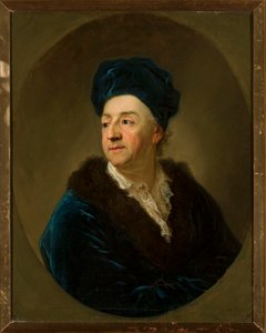 Porträtt av Johann Nepomuk Schaffgotsch (1713-1775) i morgonrock av Anton Graff