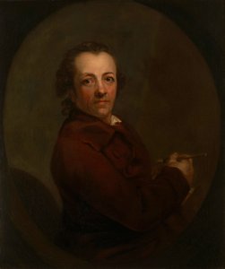 Självporträtt av Anton Graff