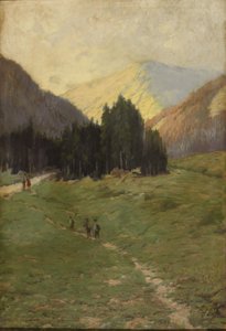 Slovenien: Bergslandskap