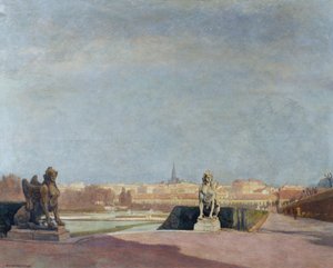 Utsikt över Wien från Belvedere