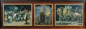 Jultriptyk av Anton Josef von Kenner