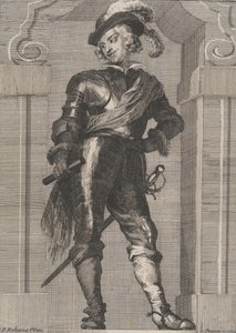 Porträtt av kardinal Infante Ferdinand av Österrike, 1728.