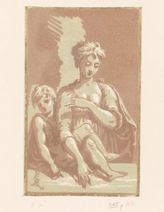 Maria med Kristusbarnet av Anton Maria I Zanetti