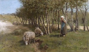 Dekkers dune, av Anton Mauve av Anton Mauve