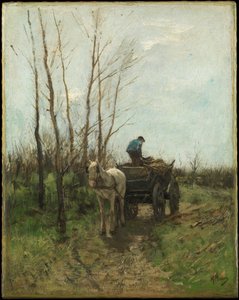 Vedinsamling av Anton Mauve