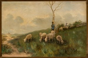 Herden och fåren av Anton Mauve