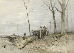 Thé Mallejan av Anton Mauve