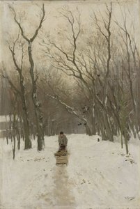 Vinter i Scheveningen-skogen av Anton Mauve