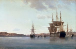 Krigsskeppet Napoleon ’1863 / Melbye