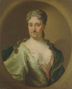 Porträtt av Barbara Lutken (1664-1740), 1718 (se även 179058)