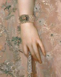 Marie-Louise de Parme, hustru till sin kusin ... av Anton Raphael (attr. to) Mengs