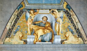 Petersfigur, av Anton Raphael Mengs, blandad media av Anton Raphael Mengs