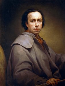 Självporträtt, av Anton Raphael Mengs, cirka 1776, olja på duk av Anton Raphael Mengs