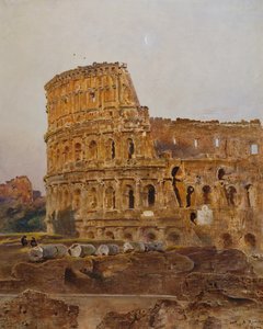 Colosseum i Rom av Anton Romako