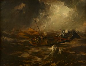 Seesturm av Anton Romako