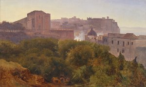 Francavilla Wood in Chiatamone, ca 1824 (olja på duk)