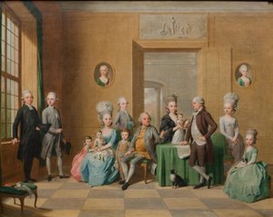 Familjen Souchay av Anton Tischbein