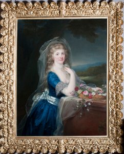 Porträtt av Anna Pieri Brignole-Sale (Brignole Sale) (1765-1815) Målning av Anton von Maron (1733-1808) Gener, nya gatumuseer av Anton von Maron