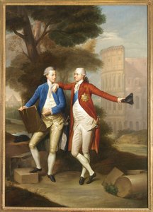 Grevarna Franciszek och Kazimierz Rzewuski i Rom, 1772
