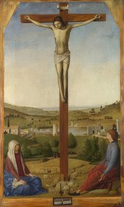 Kristi korsfästelse. 1475 av Antonello da Messina