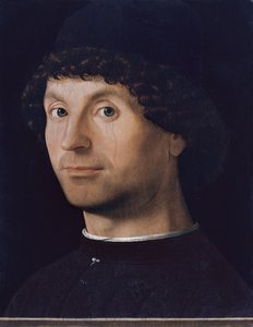 Porträtt av en man av Antonello da Messina