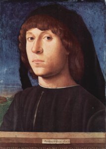 Porträtt av en ung man av Antonello da Messina