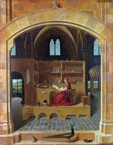 Sankt Hieronymus i sitt arbetsrum av Antonello da Messina
