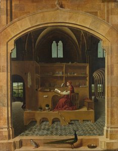 Saint Hieronymus i hans studie, ca 1475