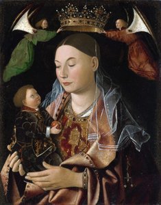 Jungfru Maria med barnet av Antonello da Messina